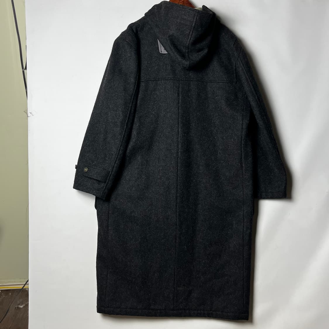 [JEFFREY BANKS] 제프리뱅크스 울 더플 후드코트 상품이미지2