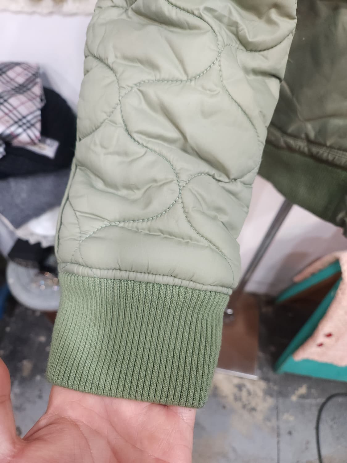 컨버스 패드 봄버  ma1 항공점퍼 상품이미지4