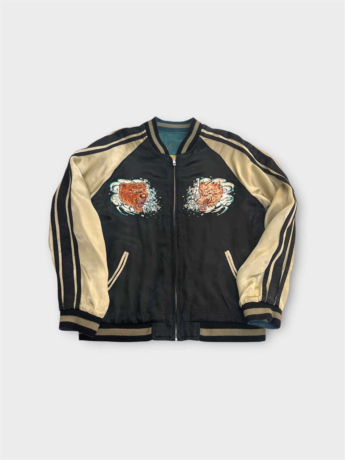 Japan 사토리 오카미 리버시블 스카잔 M 상품이미지1