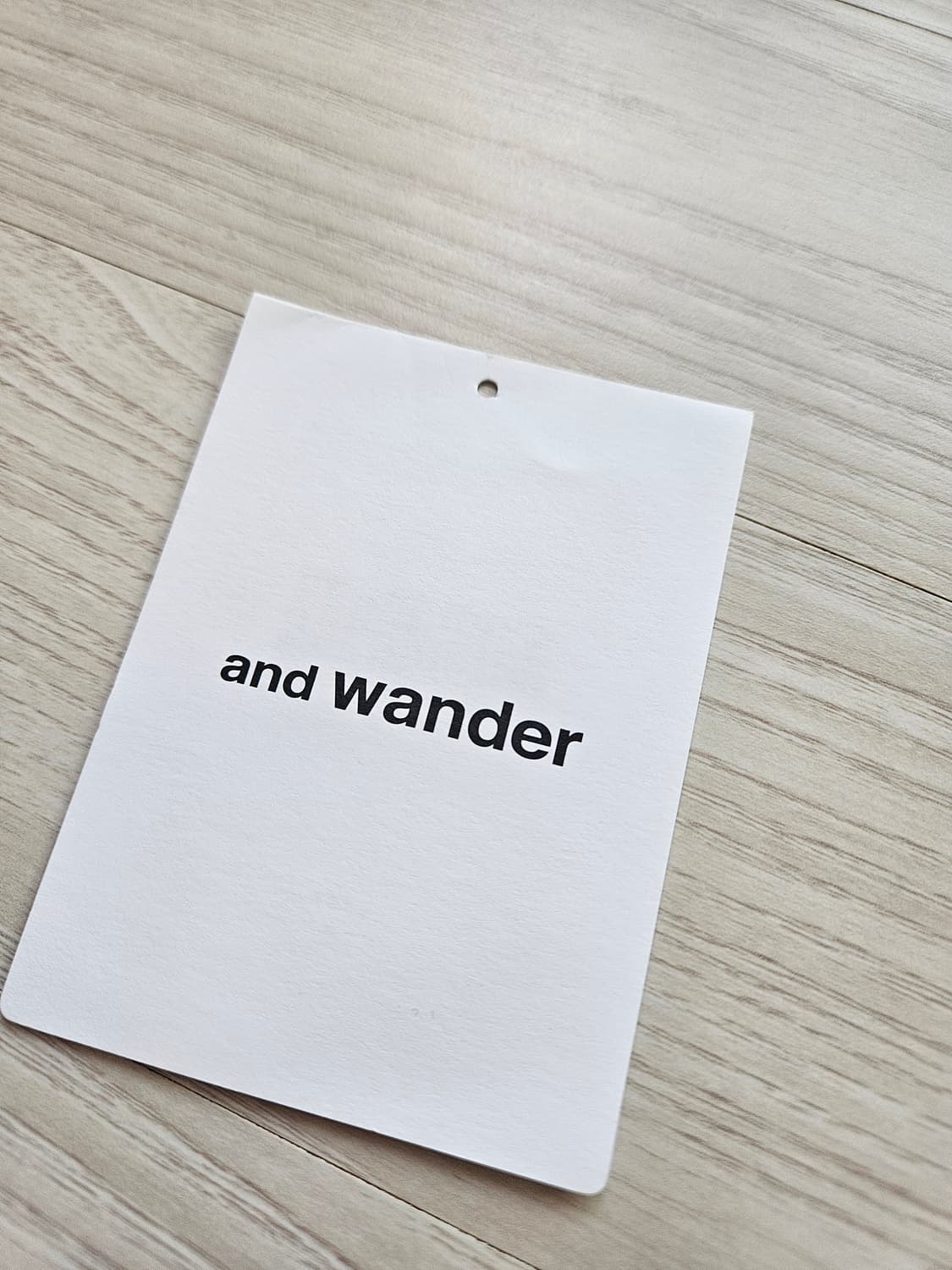 앤드원더 and wander 셔츠 3사이즈 상품이미지4
