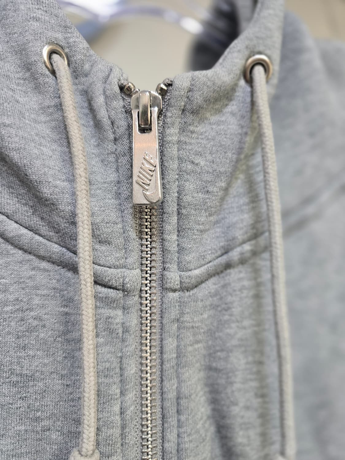 나이키 후드집업 XXL 회색 상품이미지3