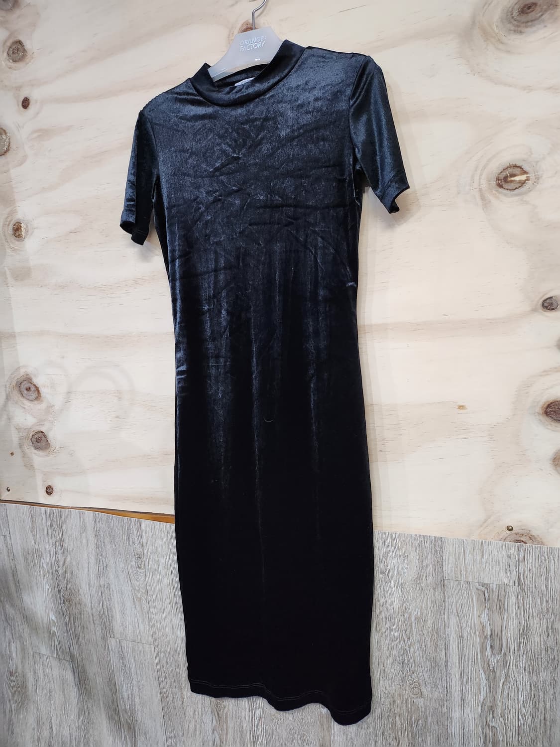 467) 자라 벨벳 반팔 원피스 상품이미지3