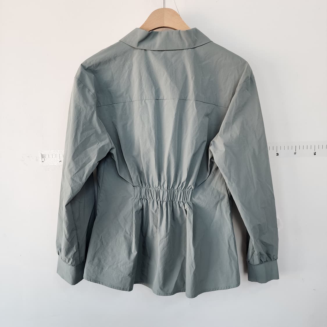 더 아이잗 셔츠 블라우스 민트색 상품이미지4