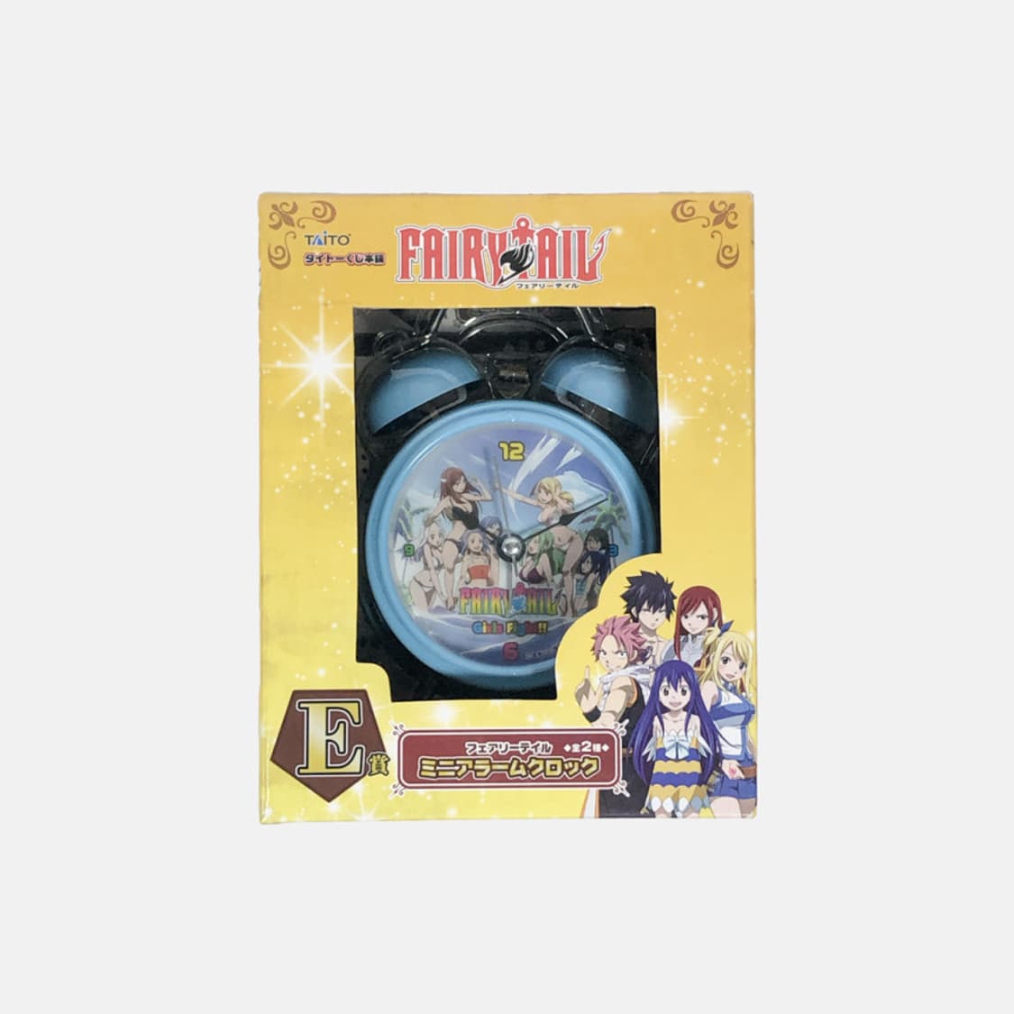 페어리테일 고전 타이토 쿠지 경품 미니 알람시계 상품이미지1
