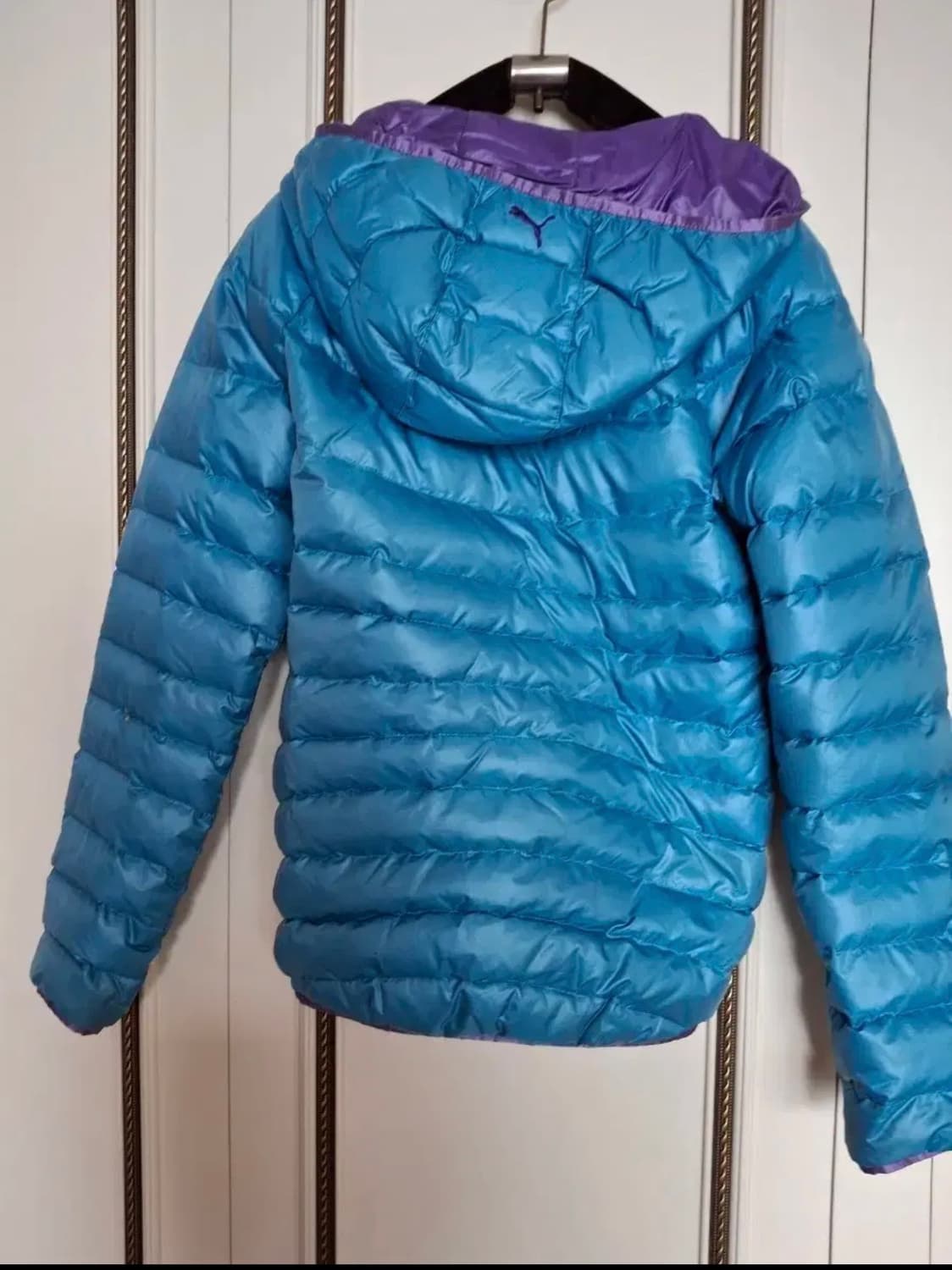 푸마 골프 패딩 (퍼플-블루) 상품이미지2