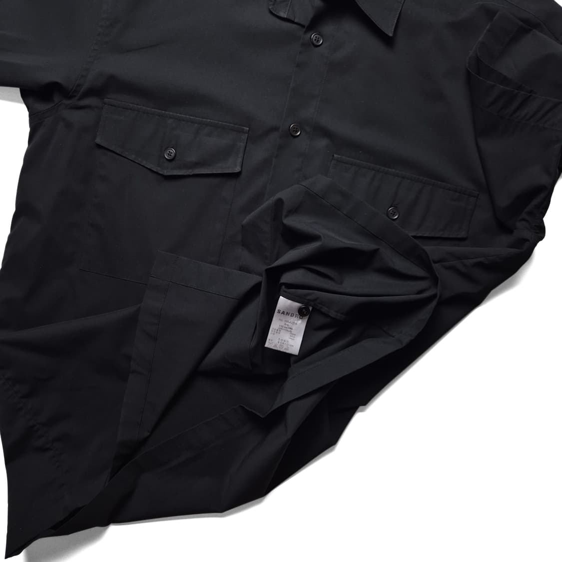 [XL] 산드로 22ss 포켓 반팔셔츠 상품이미지8