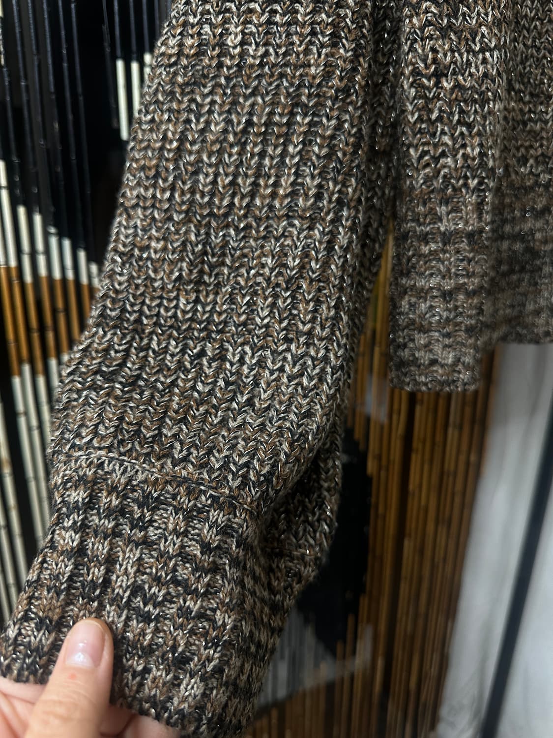 cappy layered knit 상품이미지4