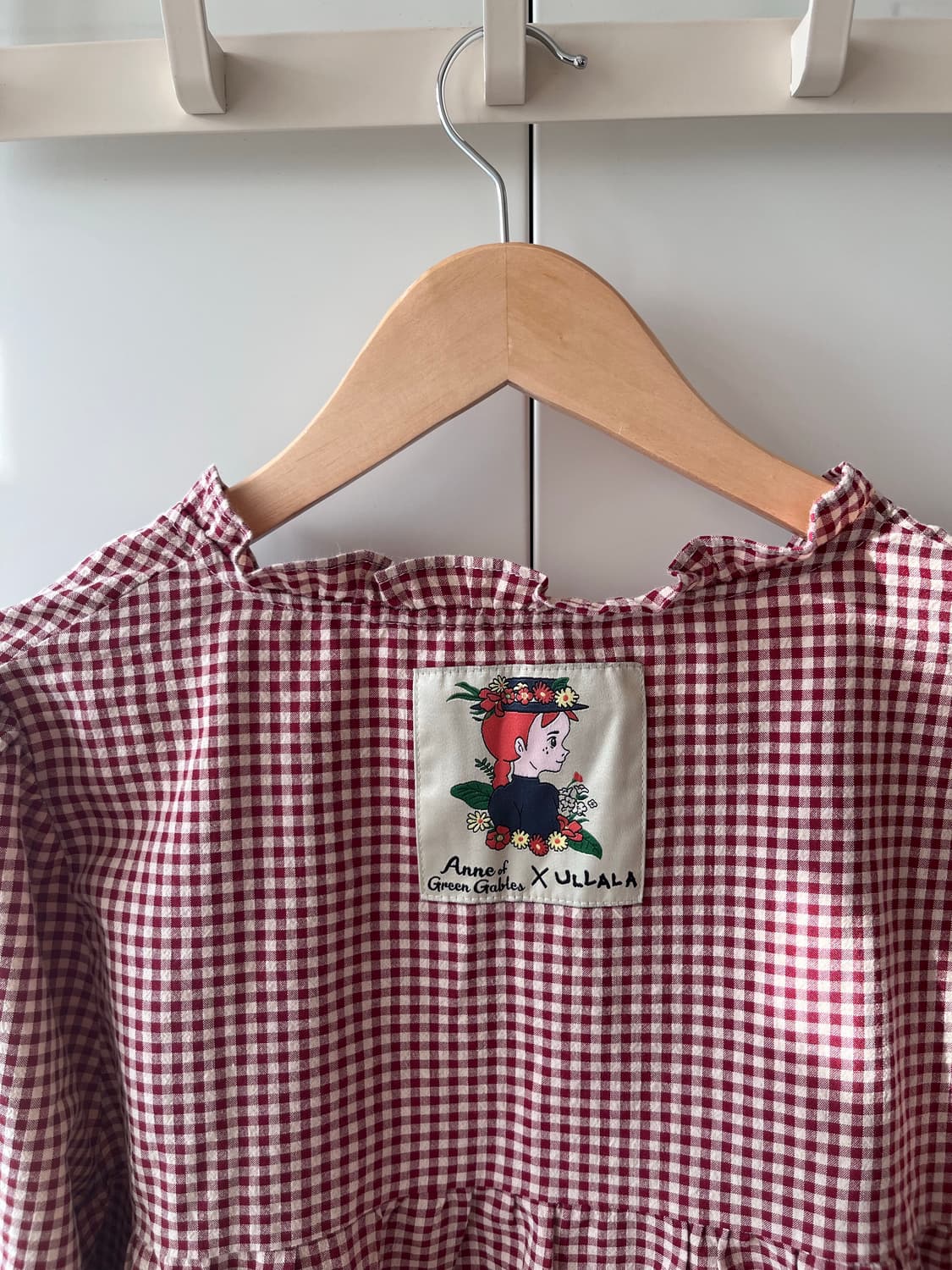Ullala 빨간머리앤 체크 블라우스 상품이미지10