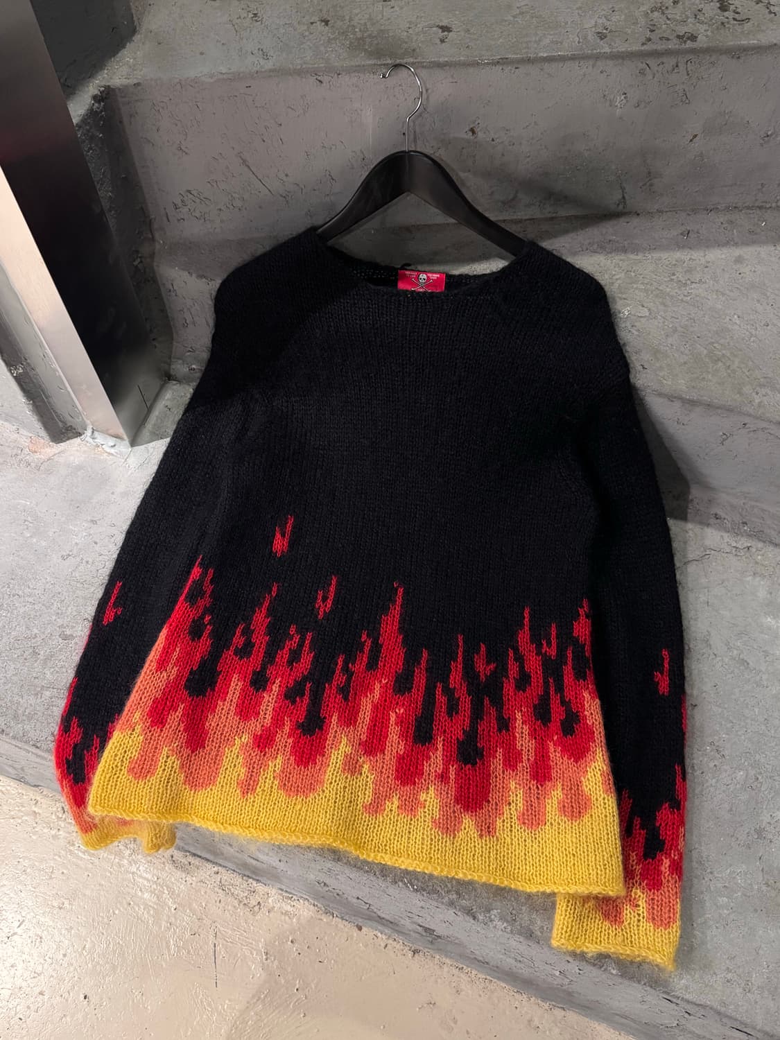 크림소다 플레이 모헤어 울 니트 상품이미지1