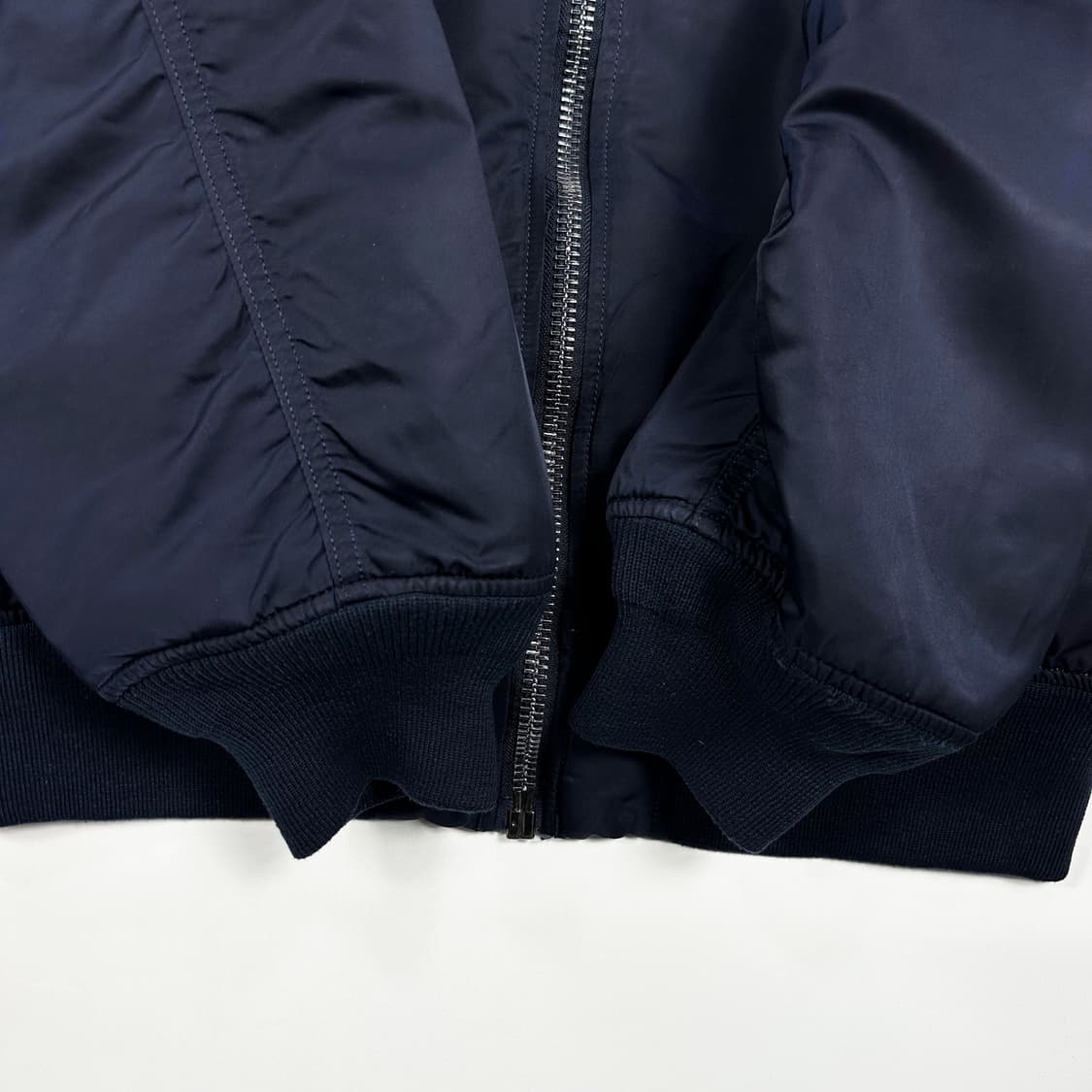 알파인더스트리 ma1 네이비 봄버 항공점퍼 (XL) 상품이미지4