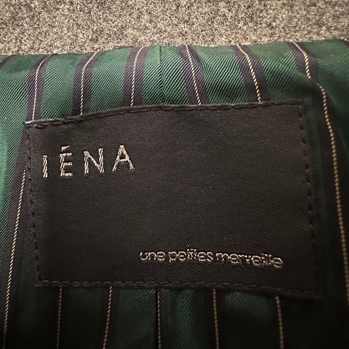 IENA japan made women gold button jacket 상품이미지4