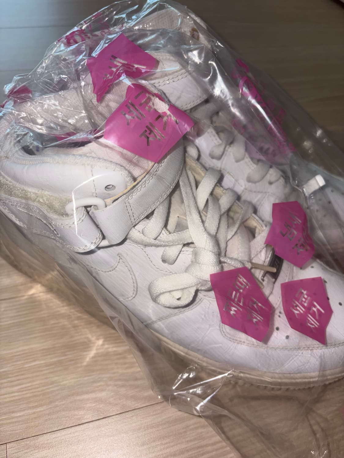 (260) 나이키 에어포스 1 미드 ‘07 화이트 상품이미지3