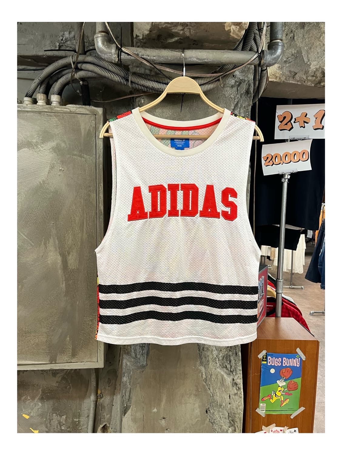 아디다스 리타오라 드래곤 농구 져지 화이트 90 #csz3844 상품이미지1