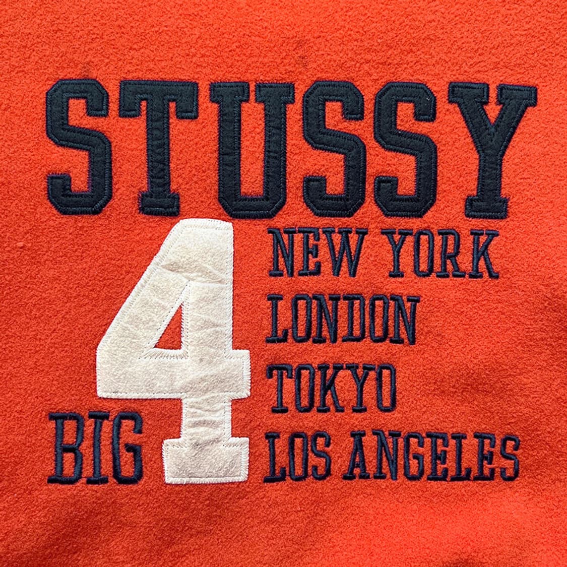 90s Stussy 스투시 빈티지 바시티 상품이미지5