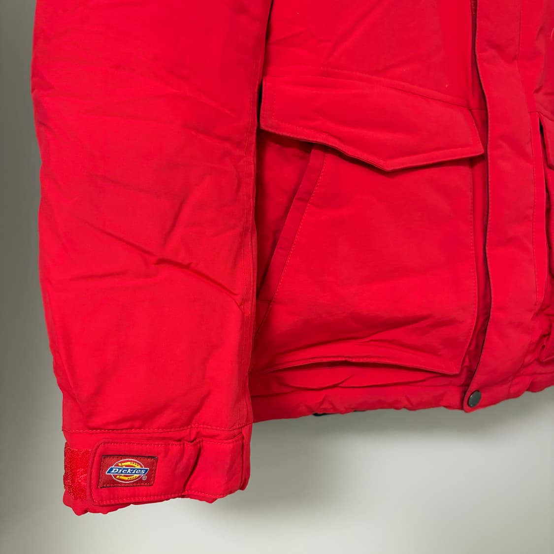 Dickies red padded jacket SM 상품이미지3