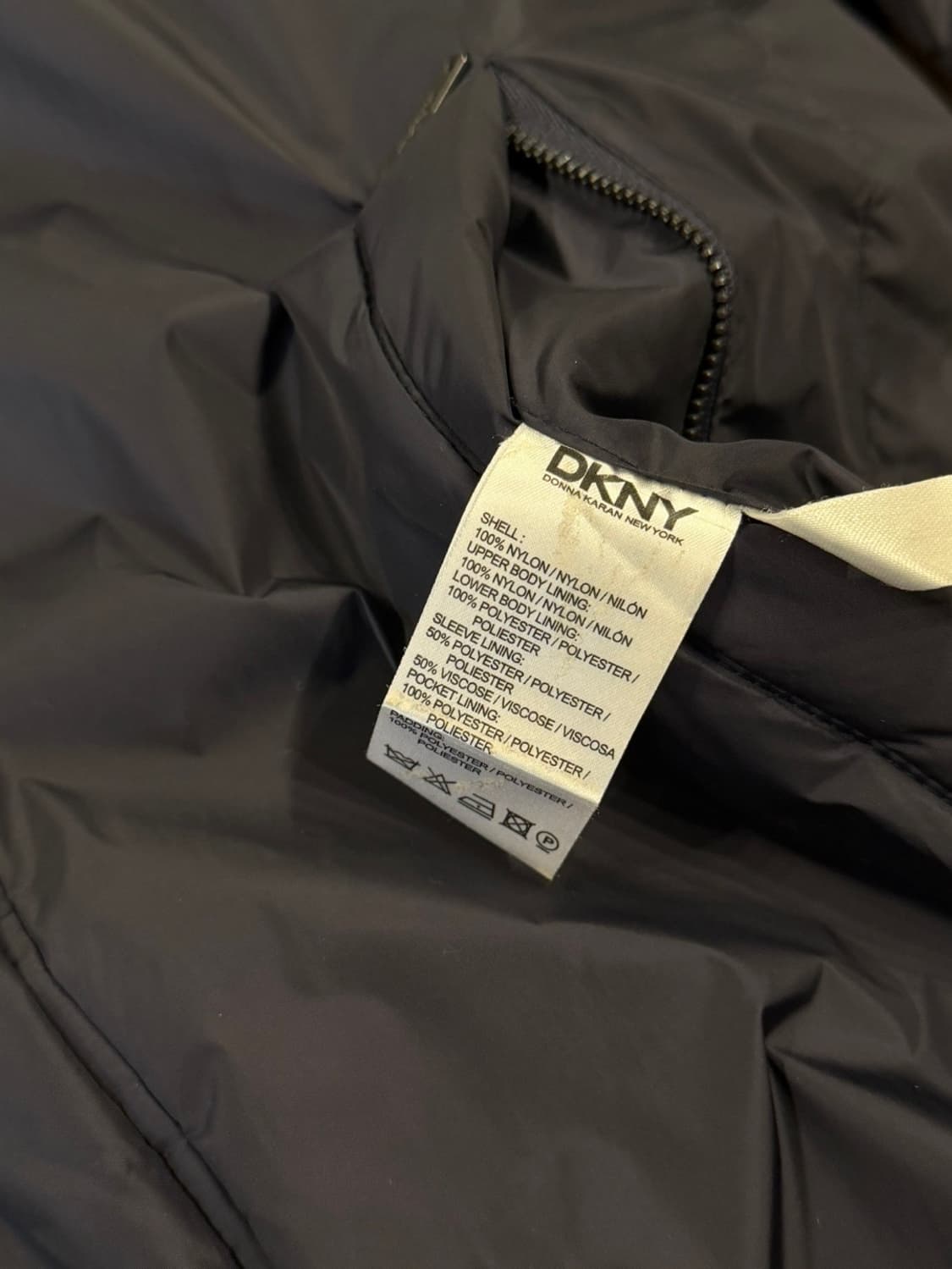 DKNY 다운 패딩 코트 슬림100 상품이미지8