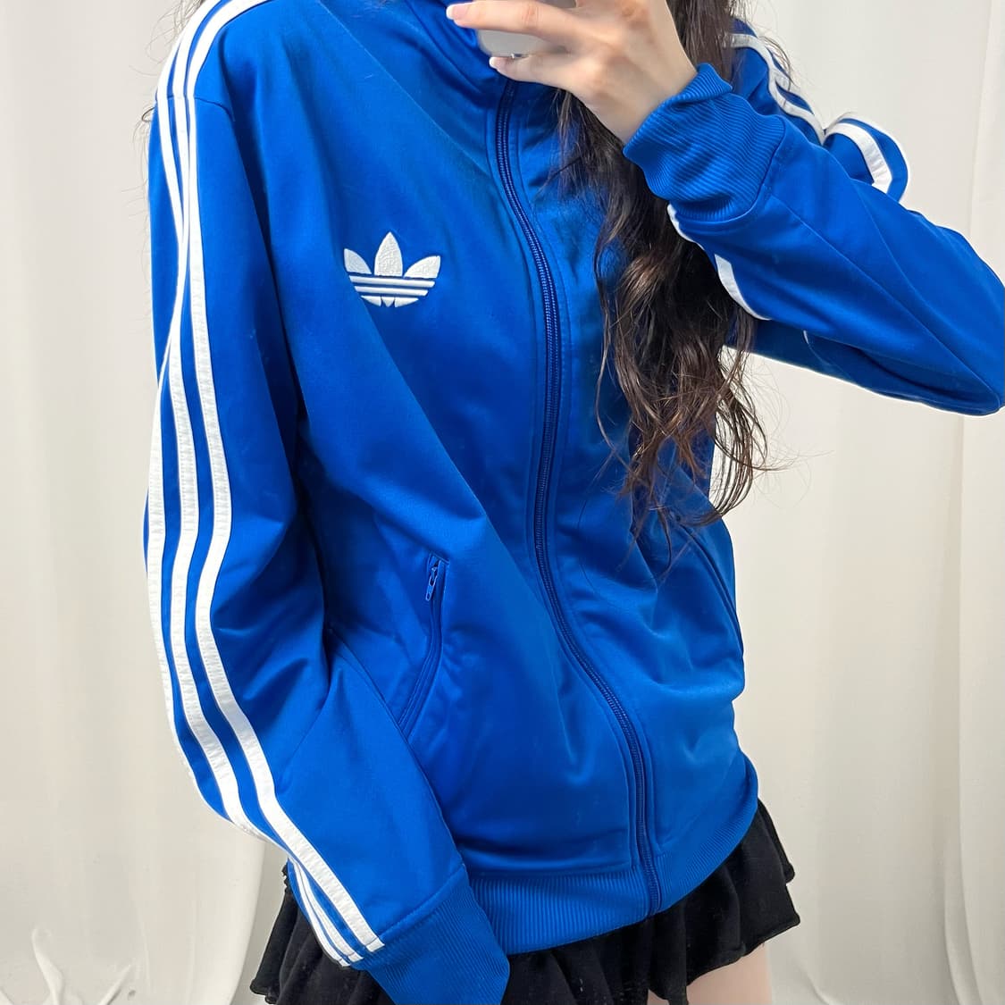 Adidas blue Firebird jersey 상품이미지3