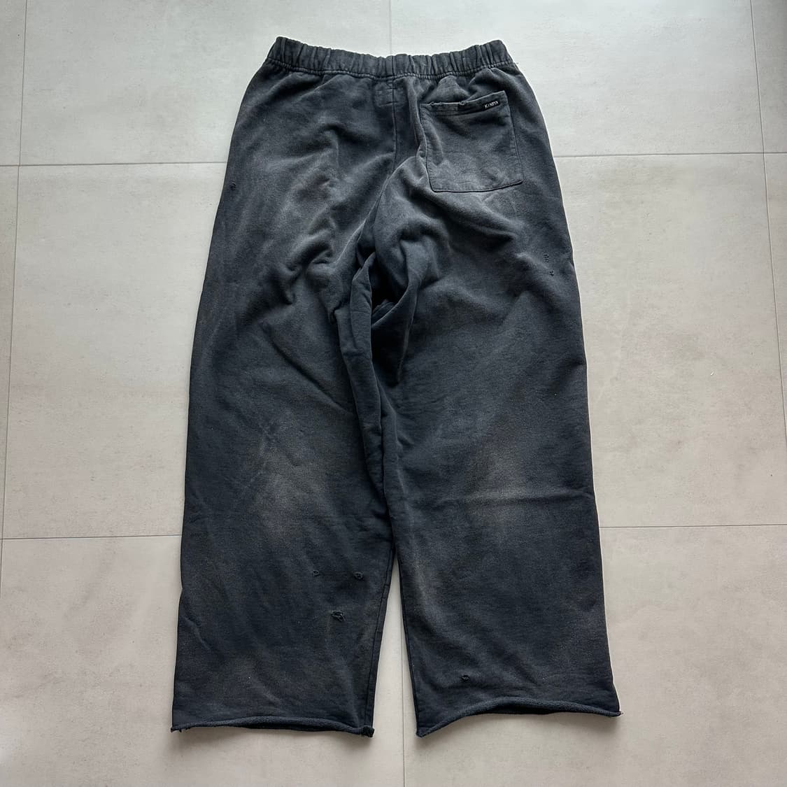 카미야 24fw 워시드 플레임프린트 스웻팬츠 상품이미지2