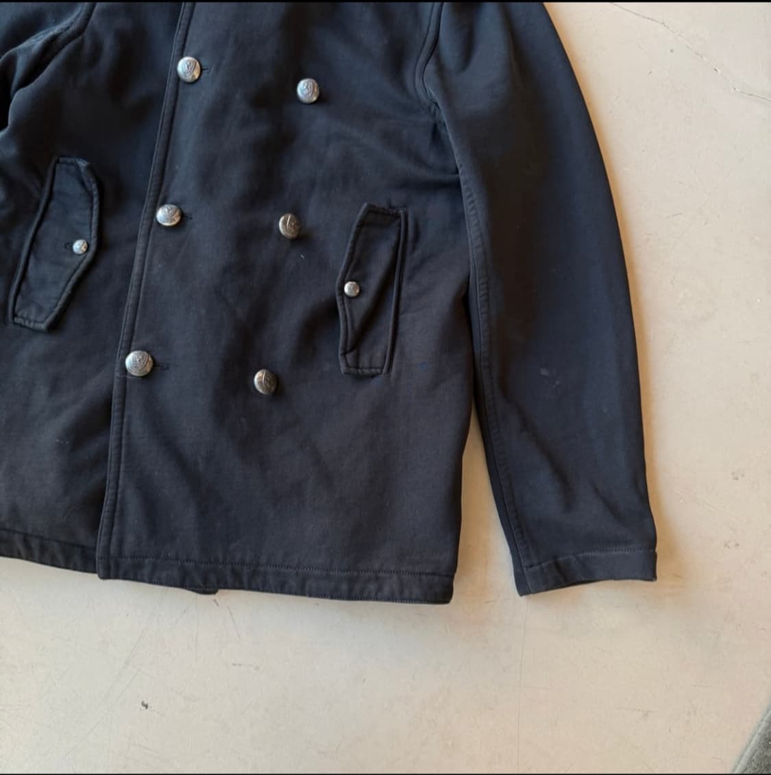 폴로 랄프로렌 럭비 은장 코튼 피코트 상품이미지3