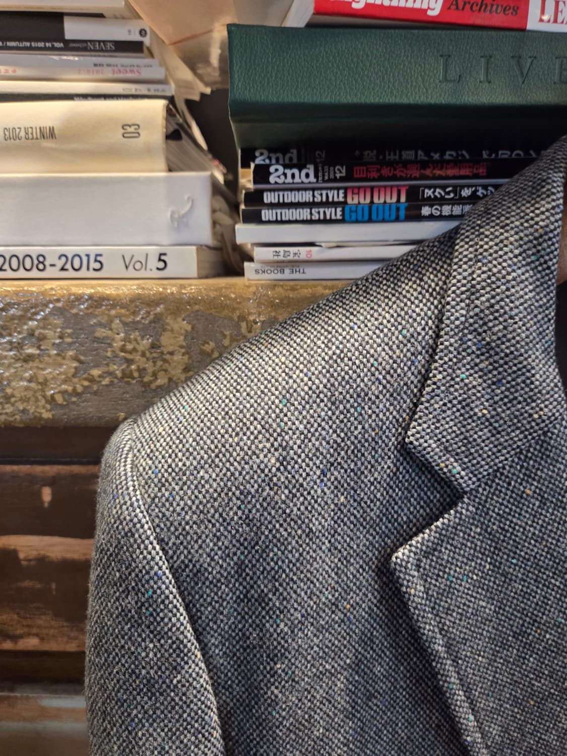 비스포크 도네갈 트위드자켓 상품이미지3