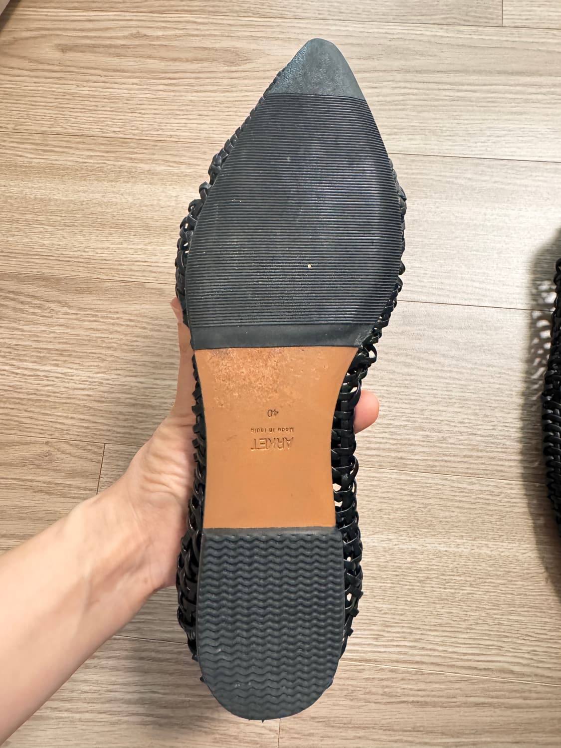 Arket 레더 브레이드 플랫슈즈 상품이미지3