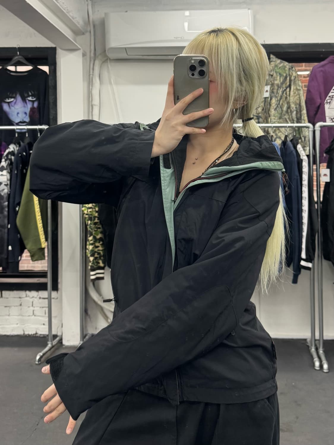 폴로 스포츠 누빔 바람막이 상품이미지5