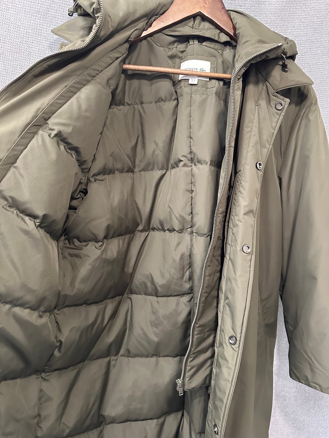 LACOSTE 라코스테 남성 롱 패딩 파카 상품이미지4