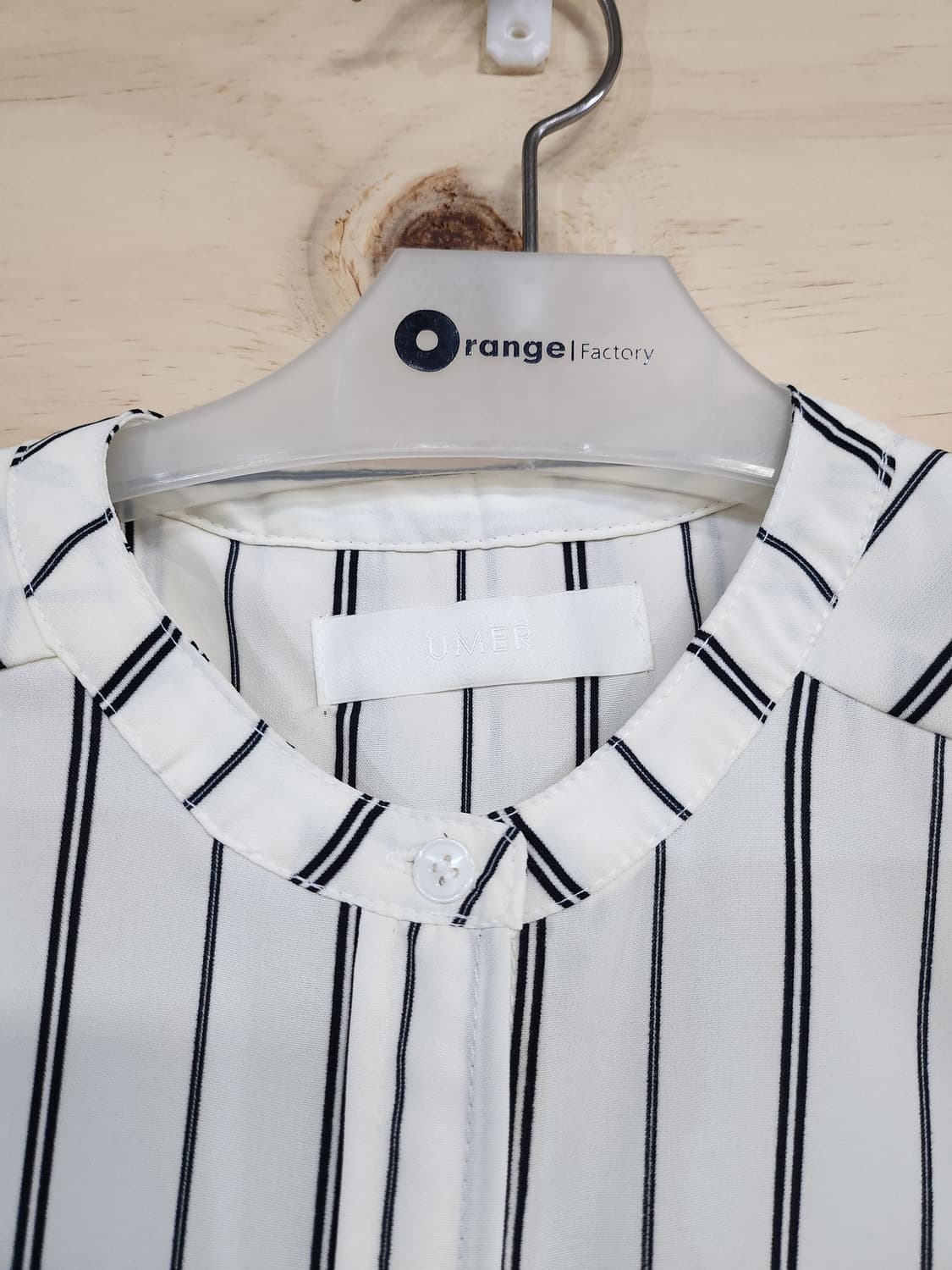 440) 유메르 umer 스트라이프 블라우스 상품이미지5