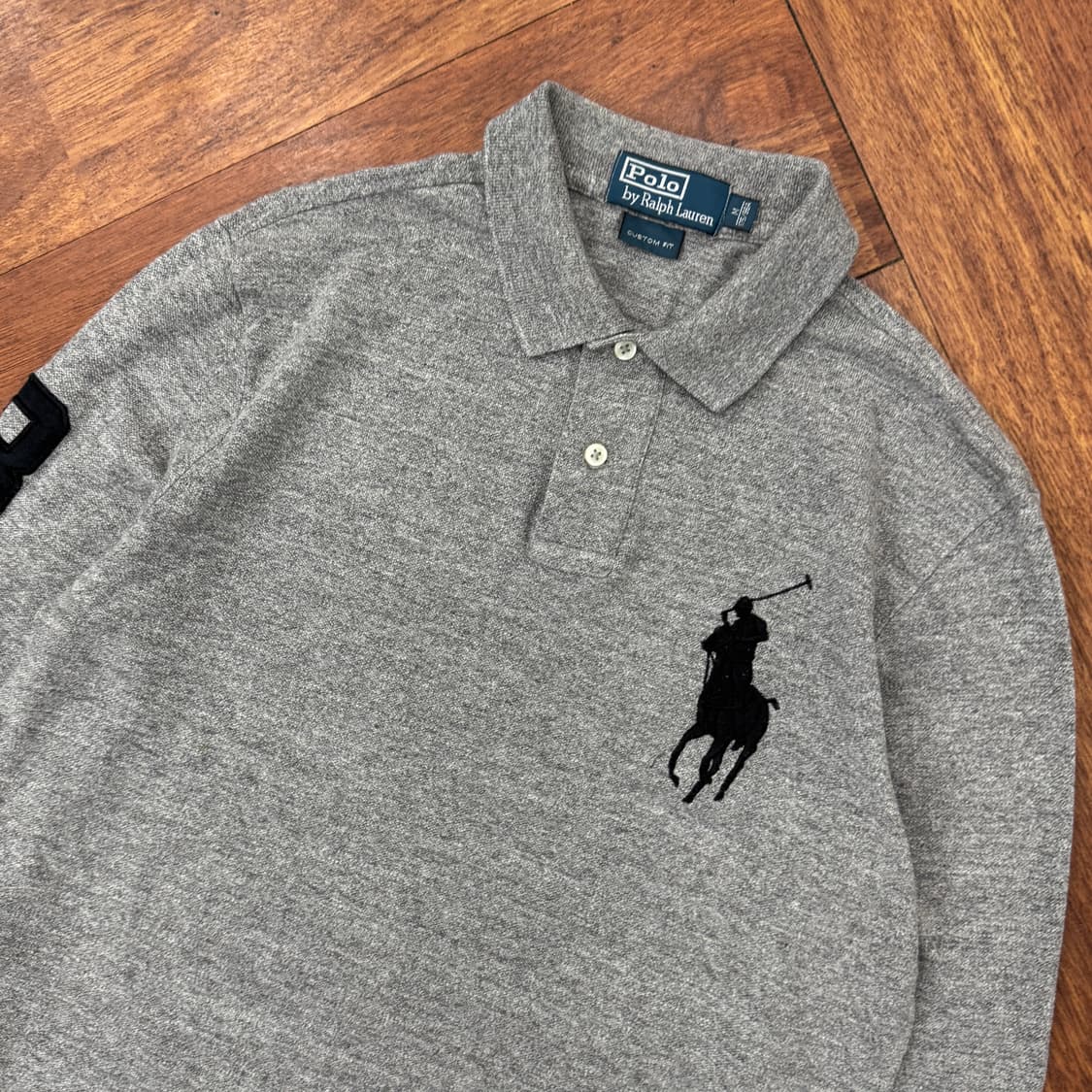 M 폴로 랄프로렌 빅포니 긴팔 PK 카라 티셔츠  상품이미지2