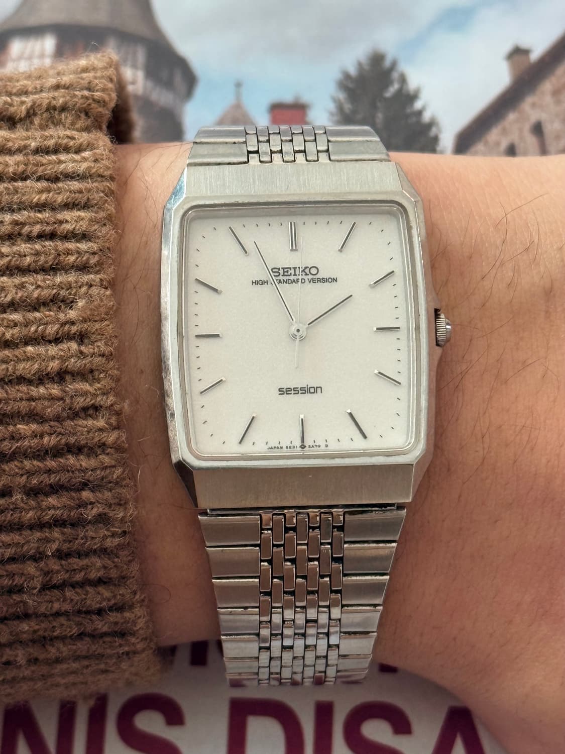 Seiko 세이코 Session Square 하이 스탠다드 버전 상품이미지9