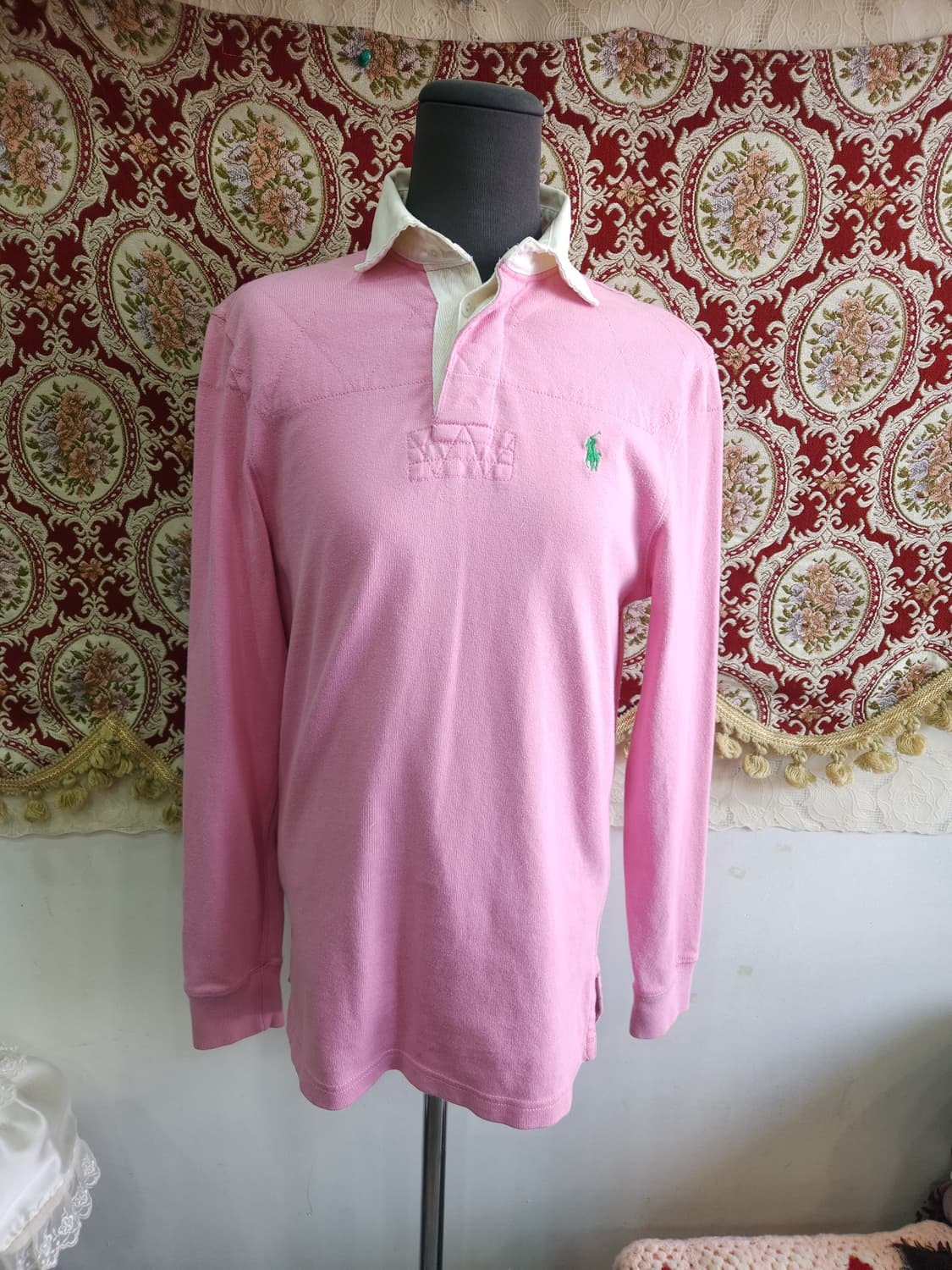 폴로 랄프로렌 핑크 럭비 pk 카라티

 상품이미지1