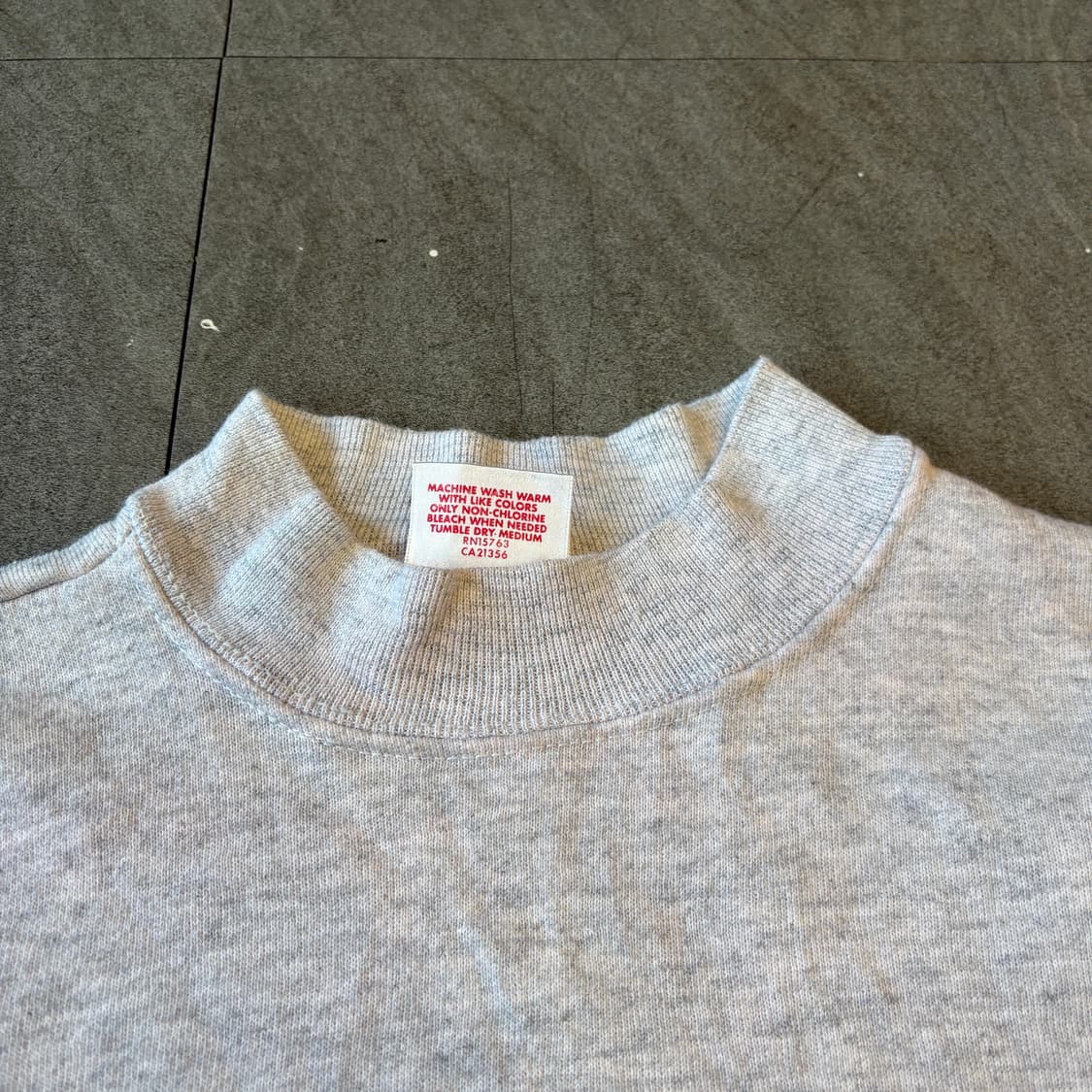 90년대 미국 생산 빈티지 헤인즈 투톤 스웻셔츠  상품이미지5
