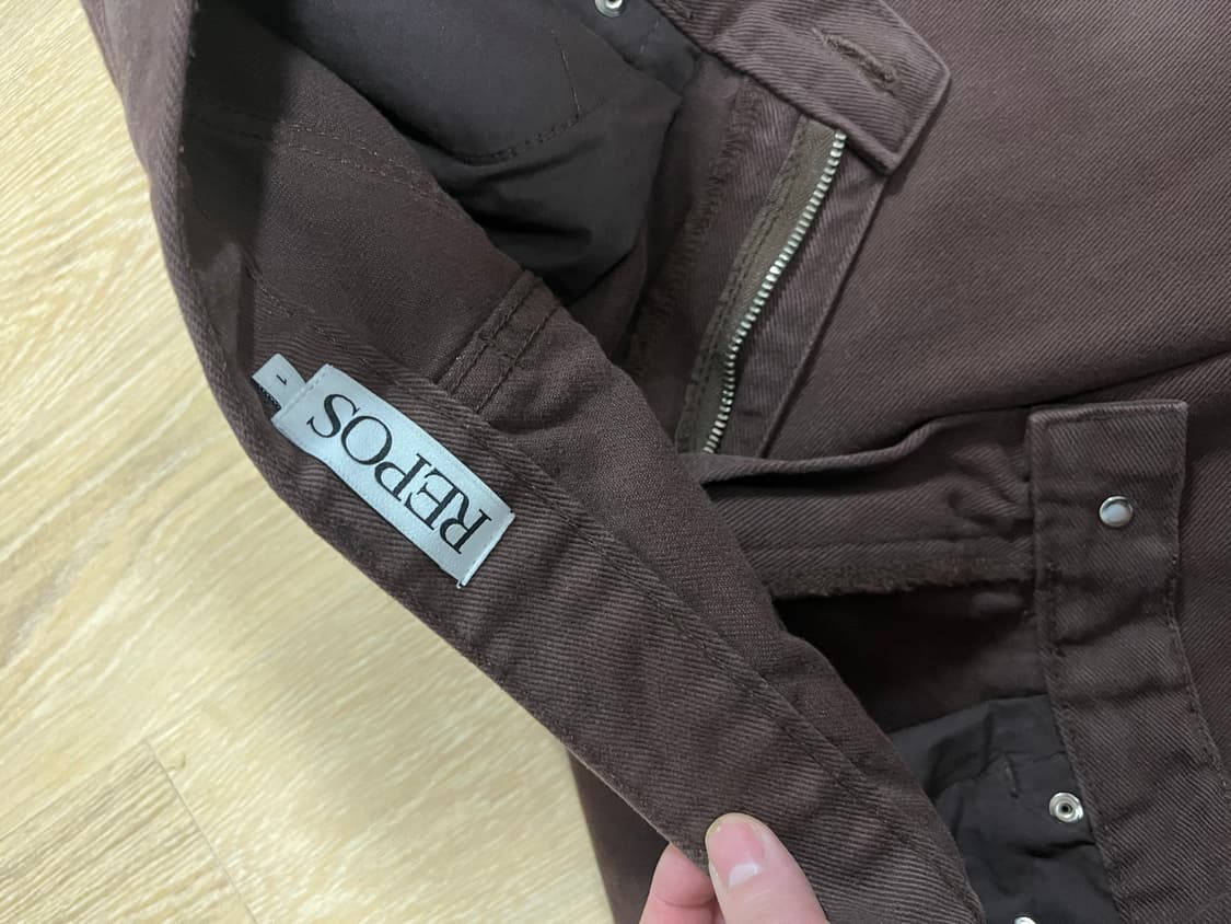 리포스 워시드 코튼 팬츠 상품이미지6