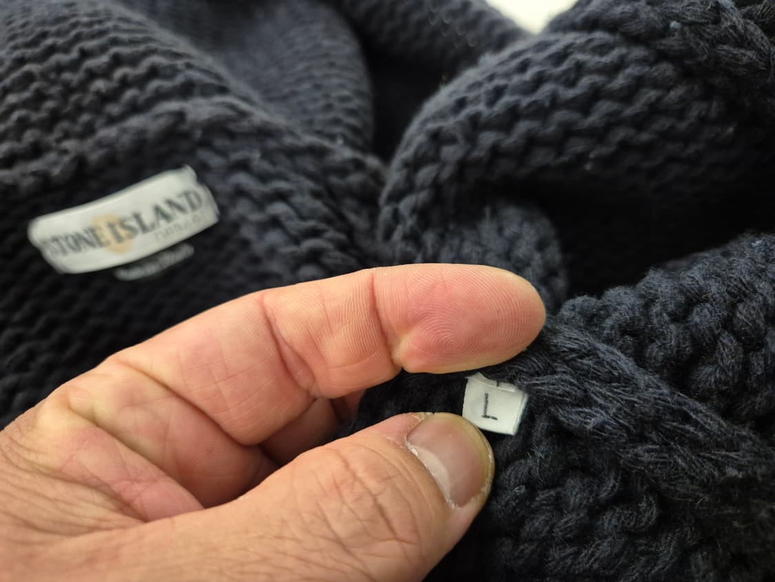 00s 스톤아일랜드 헤비울 후드 짚업  상품이미지9