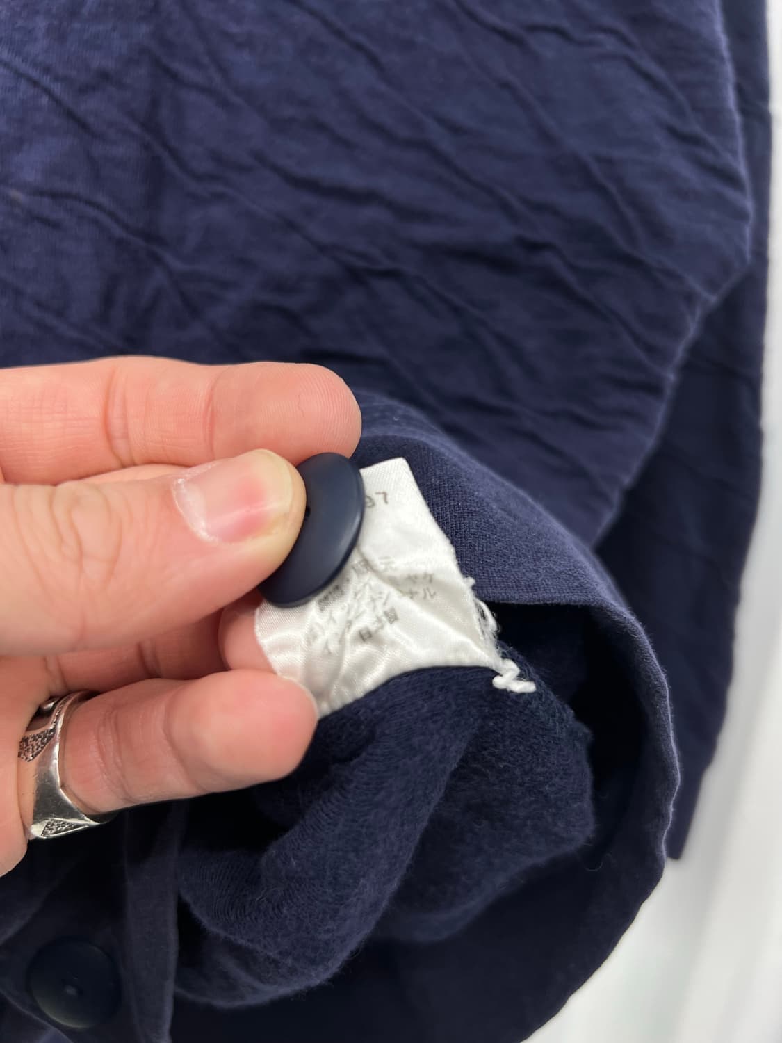 90s Plantation crinkle cardigan 상품이미지10