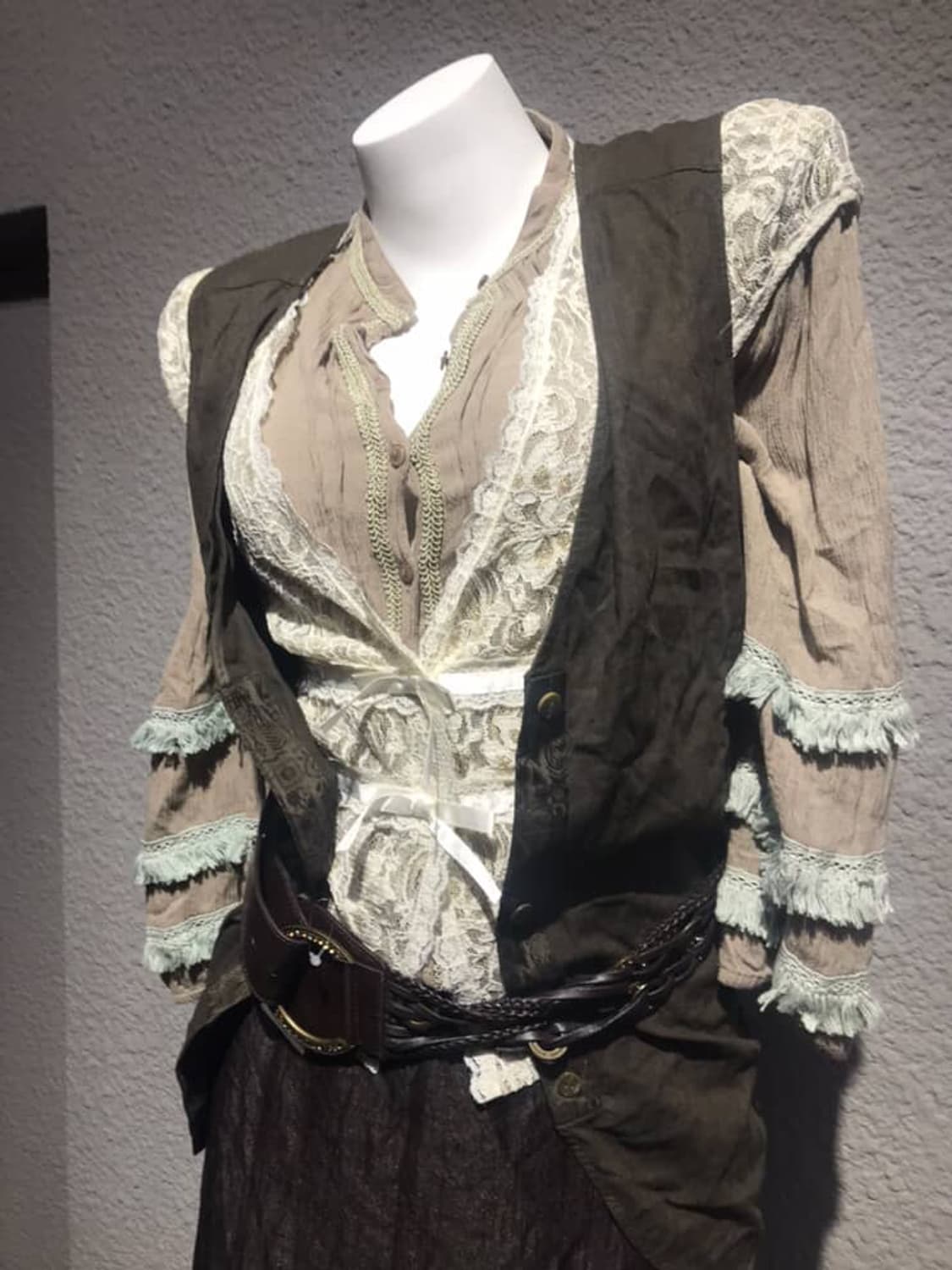 빈티지 퍼베스트 페어리 코디 세트 모리걸 상품이미지3