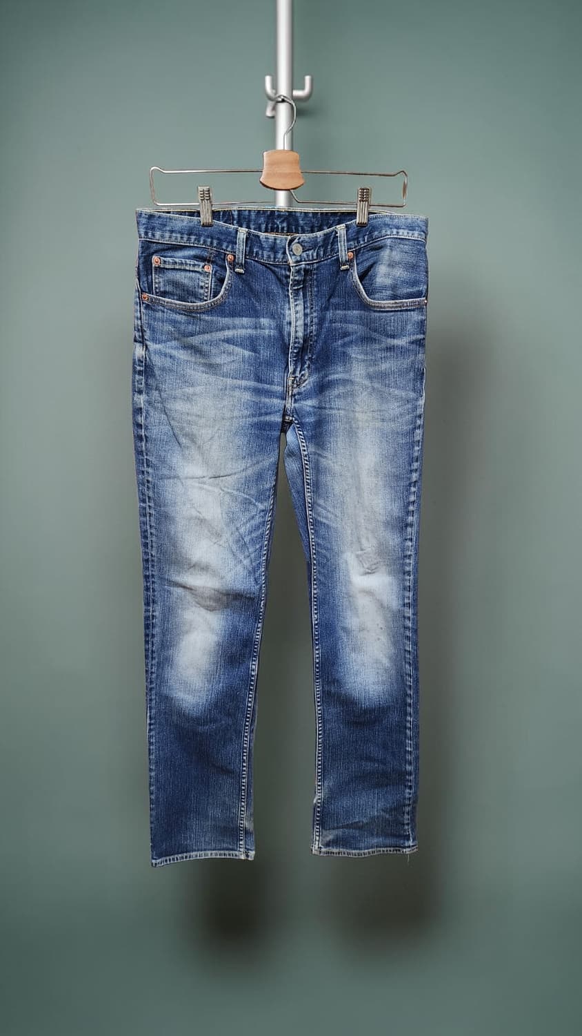 LEVI'S 빈티지 551 데님 워싱 청바지 상품이미지1