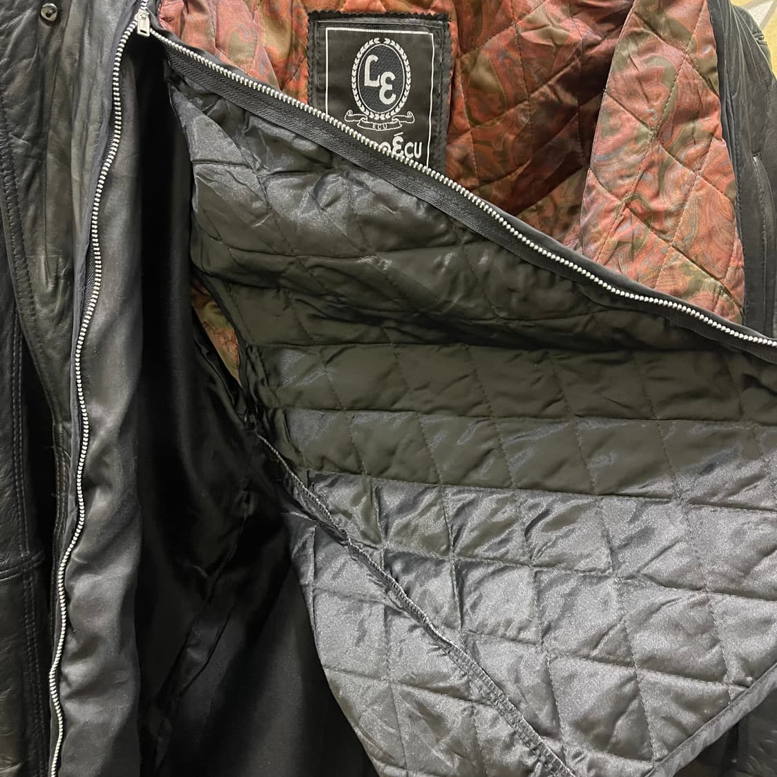 90's vintage 램스킨 카코트 상품이미지8