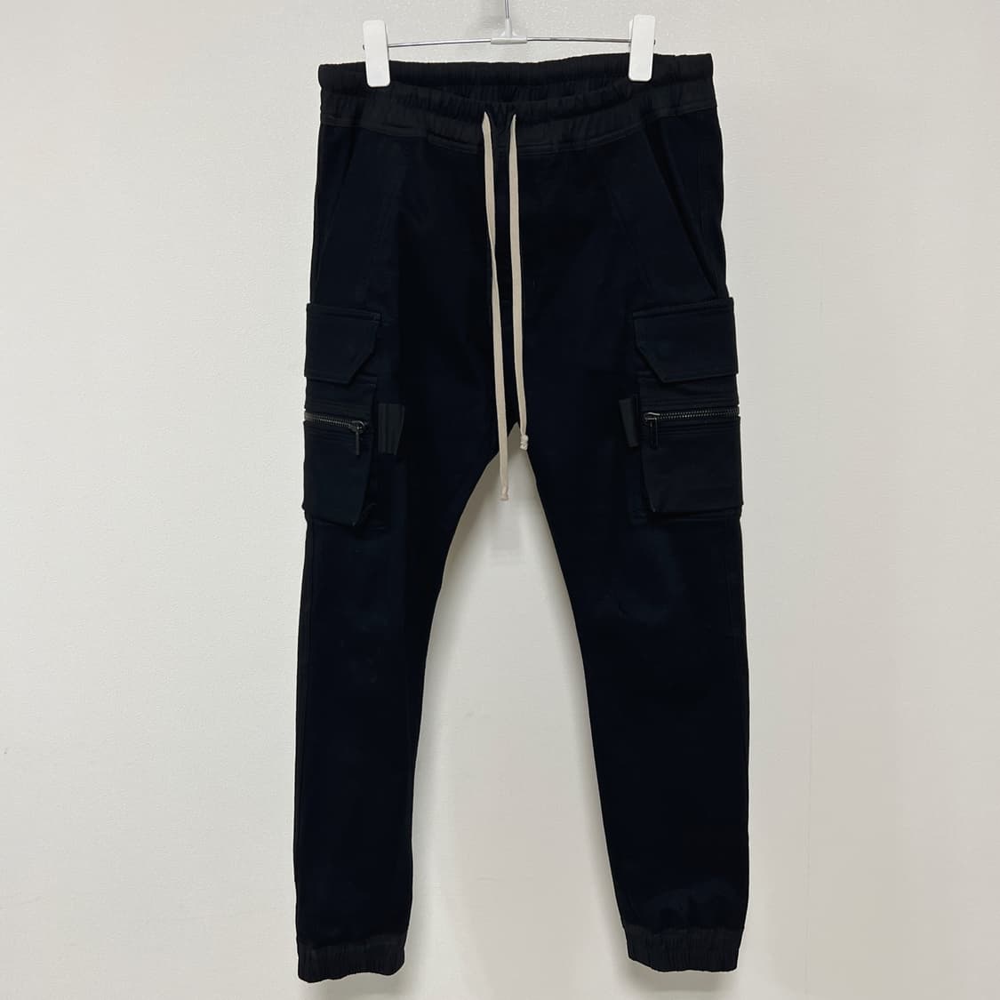 릭오웬스 16FW 마스토돈 카고 조거 팬츠 블랙 상품이미지4