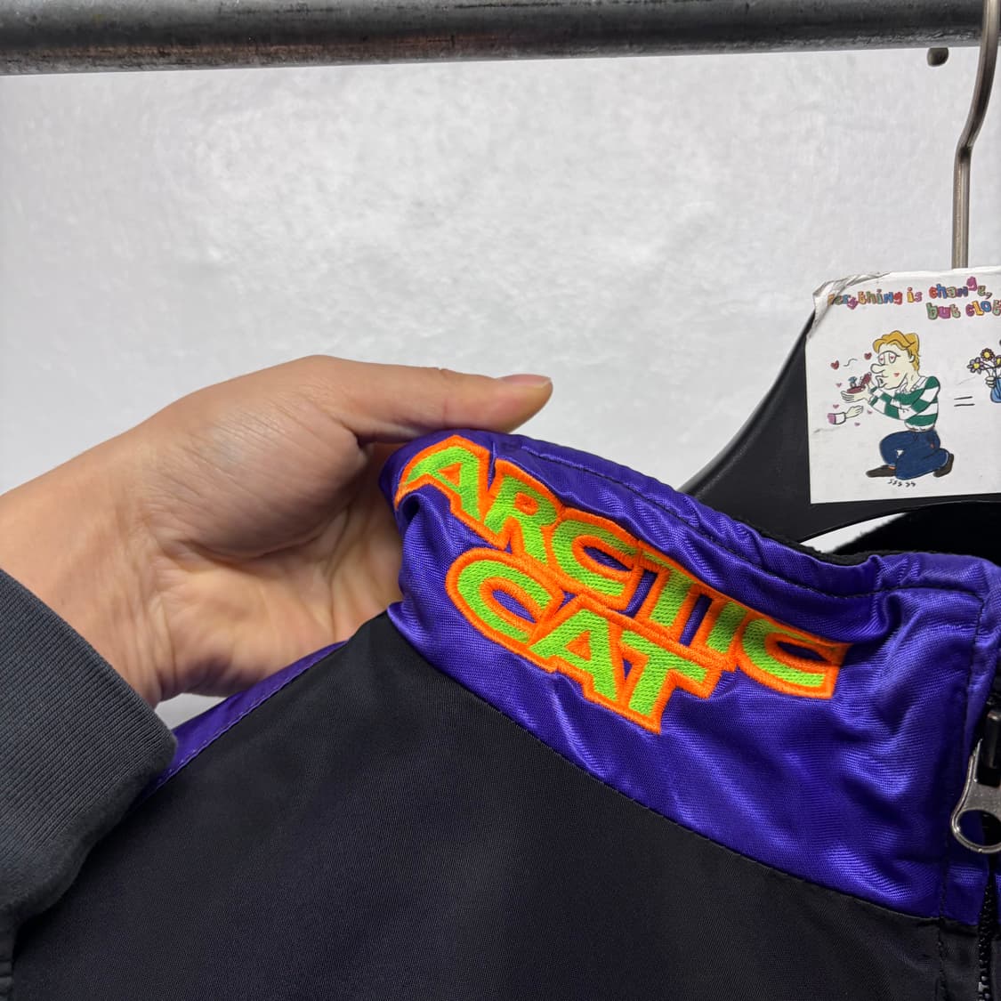 90S ARCTIC CAT NYLON BOMBER 4 [ 레이싱 자켓 ] 상품이미지4