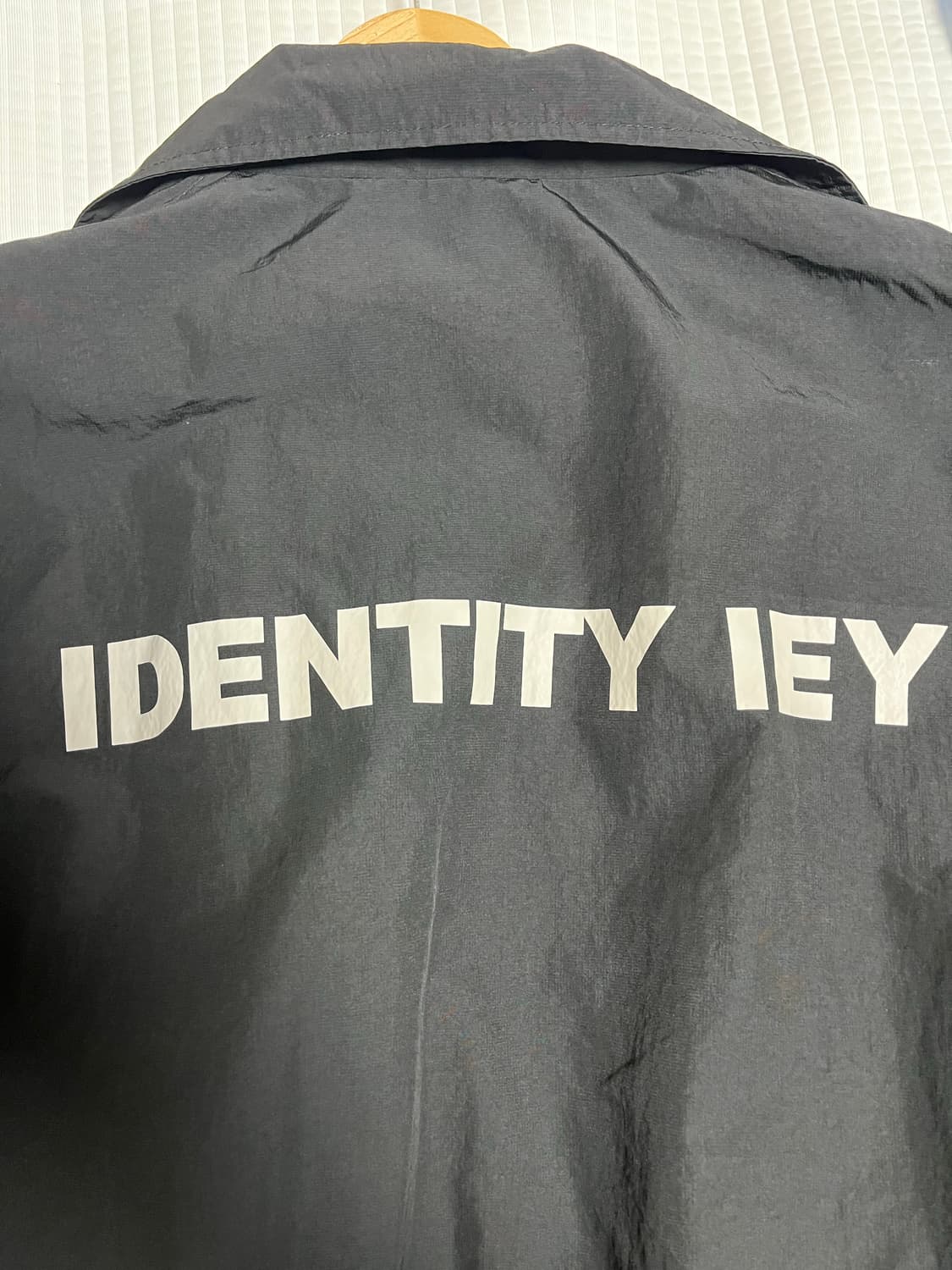 [M] IEY 이에이 크루 트랙 점퍼 윈드브레이커 바람막이 상품이미지3