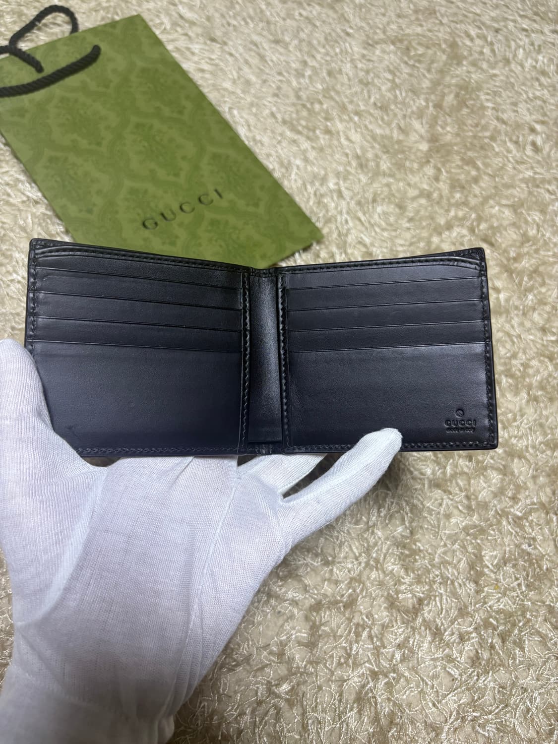 구찌 스네이크 반지갑 블랙 상품이미지3