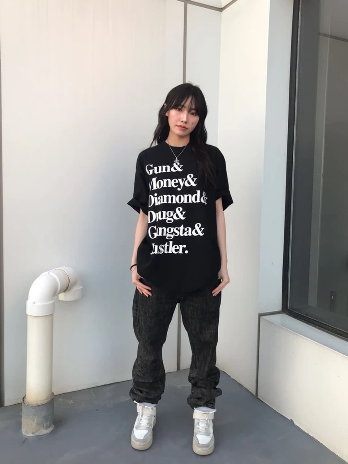 Wholesome Slogan Print Tee 상품이미지1