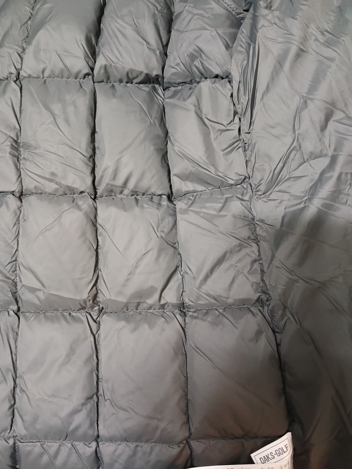 (95)닥스골프 남성 구스다운점퍼 다크그레이 상품이미지7