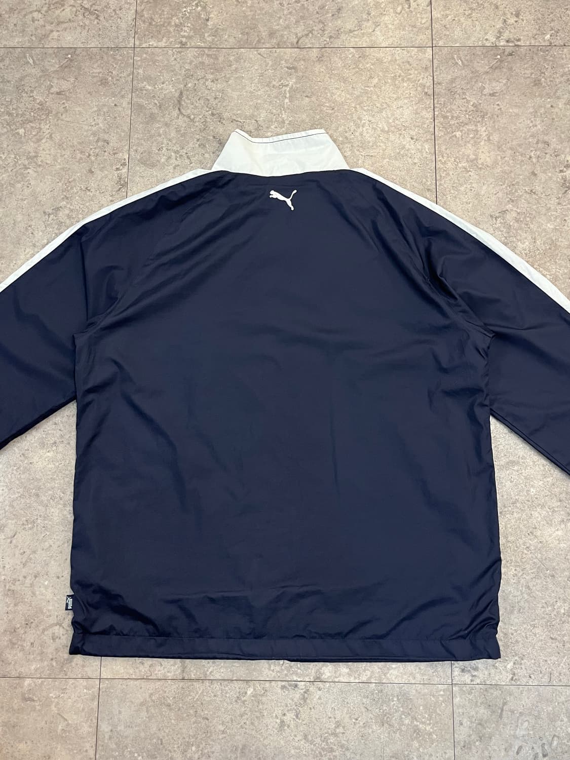 퓨마 배색 바람막이 네이비 L #csz2892 상품이미지9