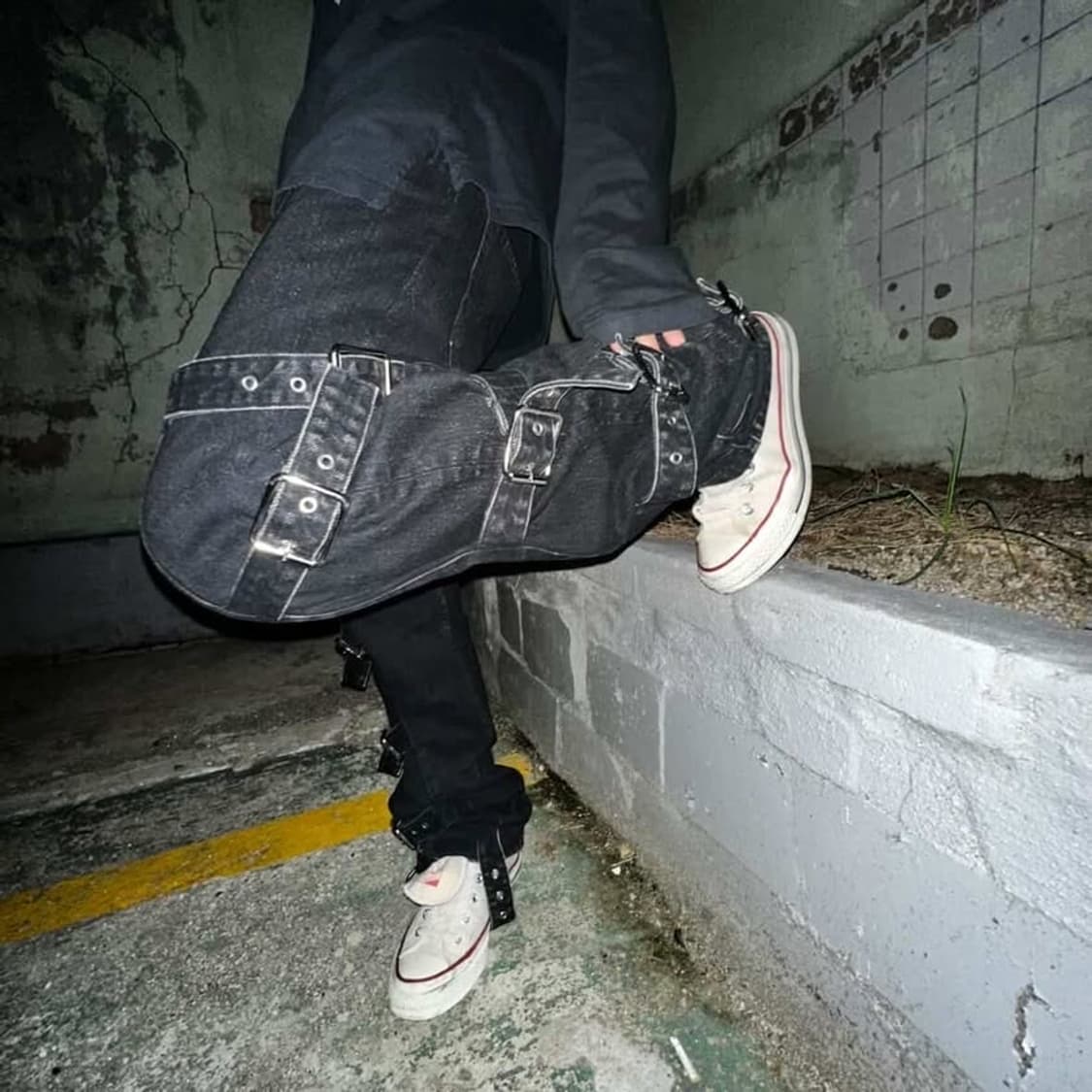 [Mad Punks] Buckle jeans 상품이미지7