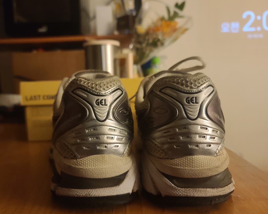 아식스 젤카야노14 크림블랙 265 황금사이즈+밑창보강 상품이미지2