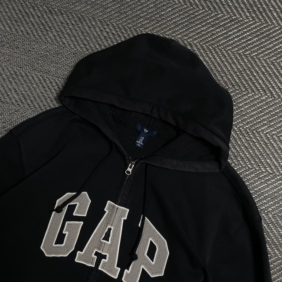 GAP 빅로고 박시핏 베이직 후드 집업 y 5480 상품이미지6