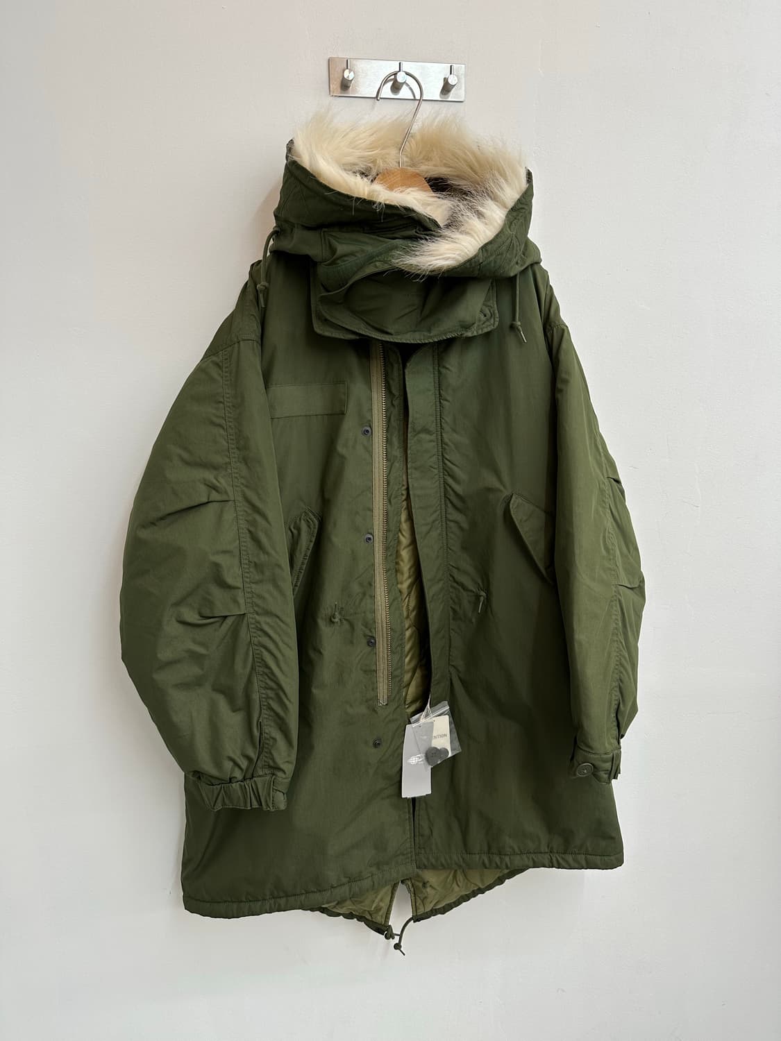 빔즈 M-65 M-51 개파카 피쉬테일 후드 퍼 야상 모즈코트 퀼팅 내피 상품이미지2