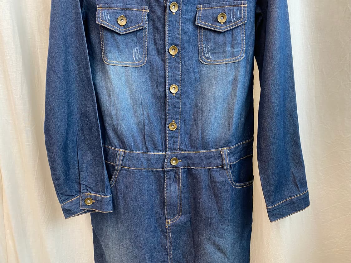 데님 원피스(M) 상품이미지5